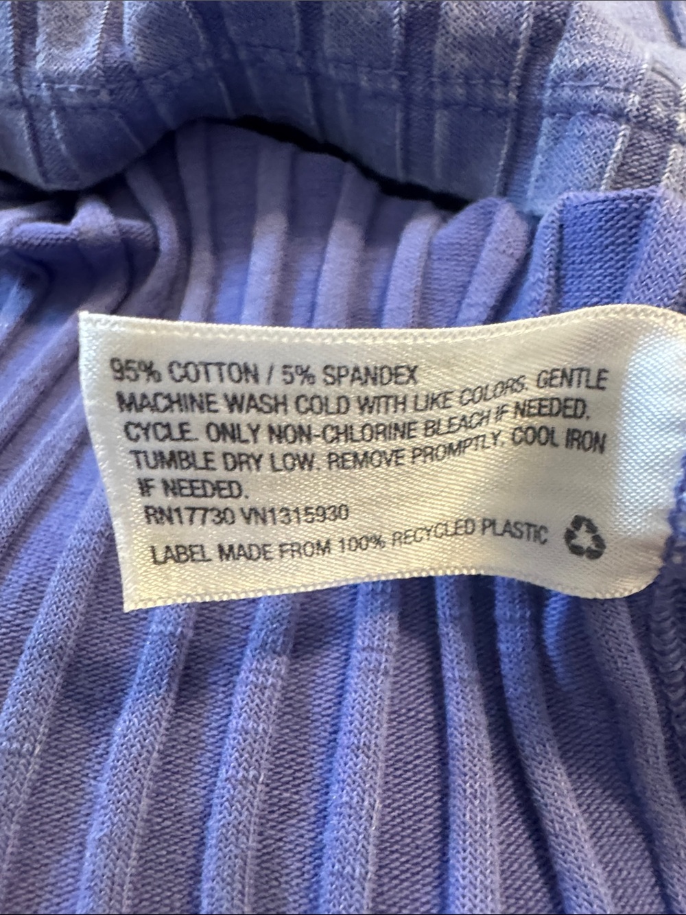 Knox Rose Blue/Purple Top - Picture 5 of 7